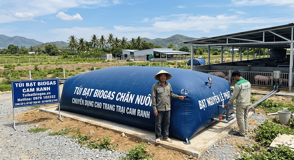 Cung Cấp Thi Công Túi Bạt Hầm Biogas Tại Bình Thuận