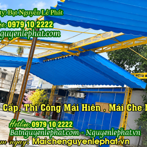 Thay Bạt Mái Hiên Di Động Quay Tay, Kéo Dây Cuốn Tại Quận 7