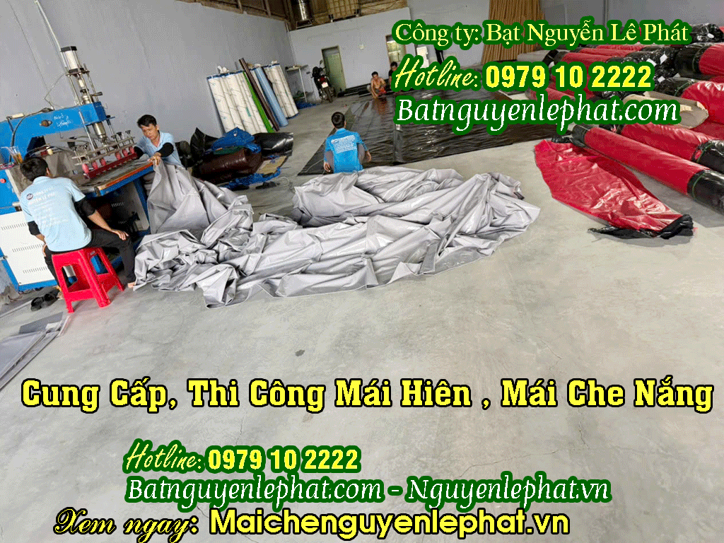 Thay Bạt Mái Hiên Di Động Quay Tay, Kéo Dây Cuốn Tại Quận 7