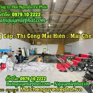 Thay Bạt Mái Hiên Di Động Quay Tay, Kéo Dây Cuốn Tại Quận 7