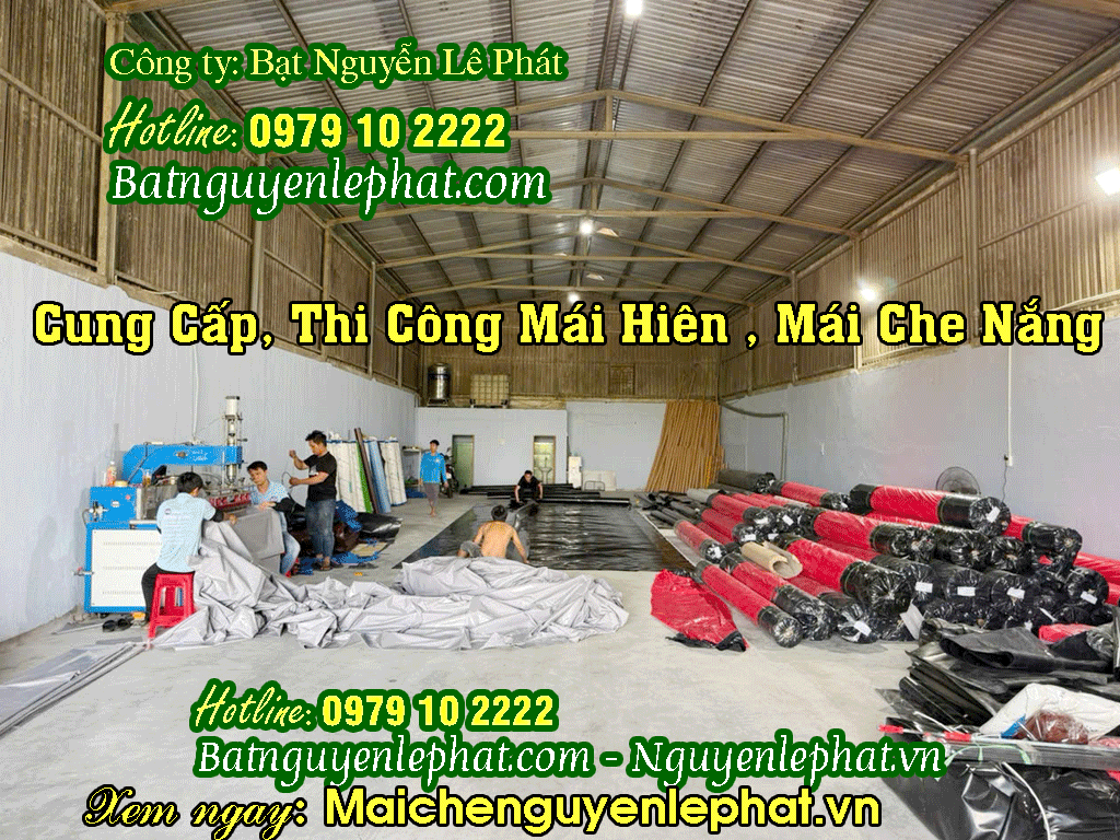 Thay Bạt Mái Hiên Di Động Quay Tay, Kéo Dây Cuốn Tại Quận 7