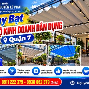 Thay bạt mái che trước sân nhà