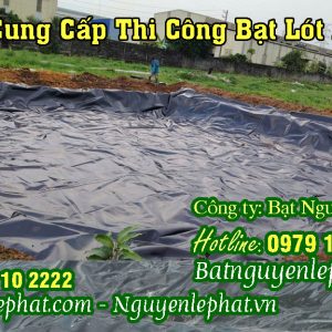 Bạt Trải Lót Hồ Chứa Trữ Nước Tưới Cây Chuối, Sầu Riêng Đạt Chuẩn DEM