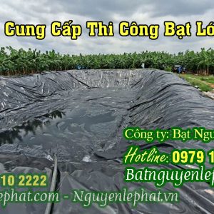Giá bạt lót hồ giá bao nhiêu tiền - Cách làm hồ chứa nước bằng bạt