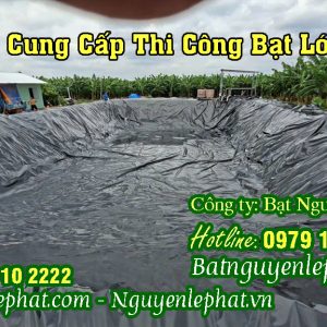 Bạt Trải Lót Hồ Chứa Trữ Nước Tưới Cây Chuối, Sầu Riêng Đạt Chuẩn DEM