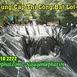 Bạt Trải Lót Hồ Chứa Trữ Nước Tưới Cây Chuối, Sầu Riêng Đạt Chuẩn DEM