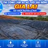 Bạt Lót Hồ Chứa Nước Tưới Cây Nuôi Cá Tôm Cam Ranh